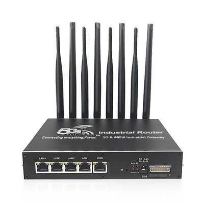 Durable Q60 5G Industrial Router WiFi 6 VPN Practical Stable