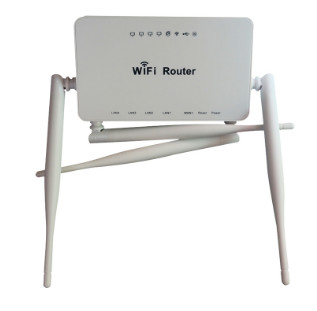600Mbps 2.4G Home WiFi Routers Long Range DC 9V 0.6A MTK7620N