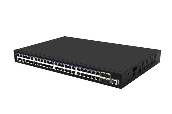 10G Managed Industrial Ethernet Switch Uplink USB 52 Port 48 Port