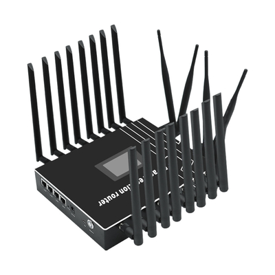 High Speed 5G Bonnding Router With 4 SIM Broadcast Live / Screen