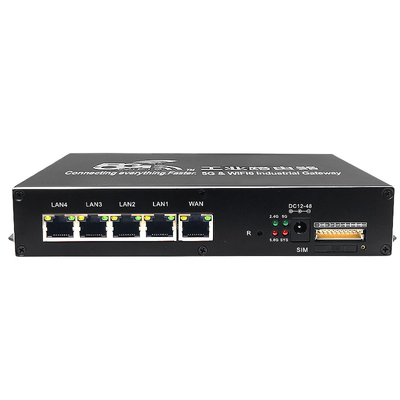 20 Gbps 5G Industrial Router Lower Latency With 5 Ethernet Ports