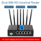 Wireless 4G LTE Industrial Cellular Router Multi Scene Practical