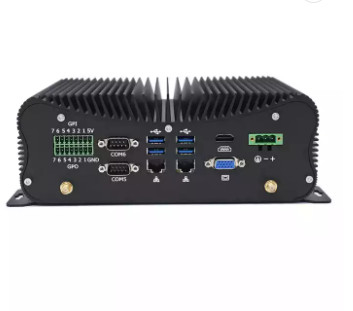 2RS232 COM Fanless Linux Mini PC , Practical Embedded Fanless Computer