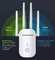 Hotel 2.4Ghz WiFi Wireless Repeater Extender 300Mbps 196x87x32mm