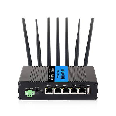 Dual SIM Card 4G Gateway Router RS232 RS485 Industrial Network Router